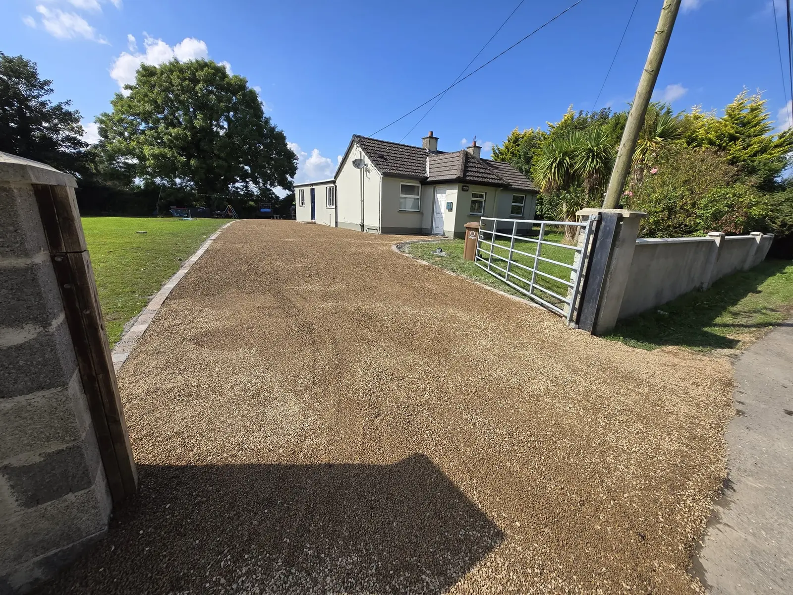 Country Driveway project by Allsurface Groundworks in County Laois