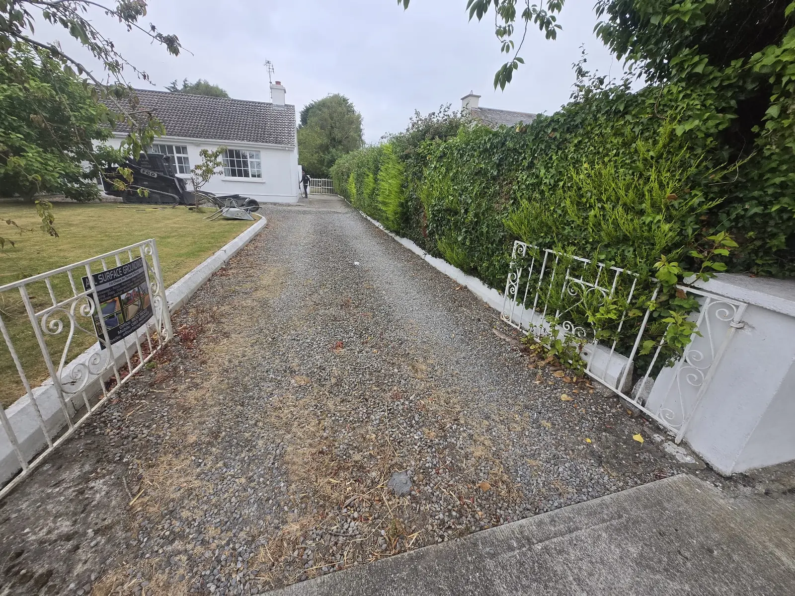 Finished Asphalt Drive project by Allsurface Groundworks in County Laois