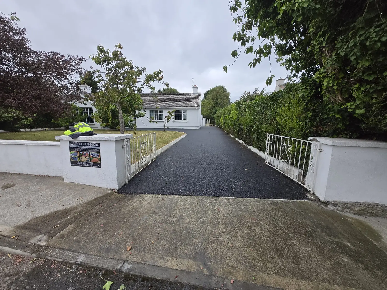 SMA Asphalt Finish project by Allsurface Groundworks in County Laois